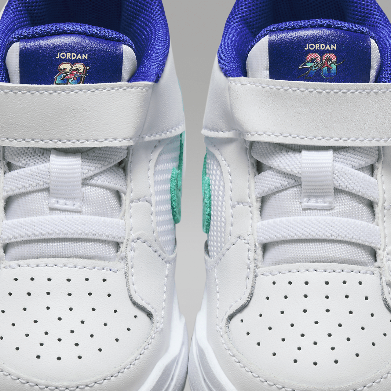 Nike  sneaker Wit/Hyper Jade/Tangerine Tint/Hyper Royal