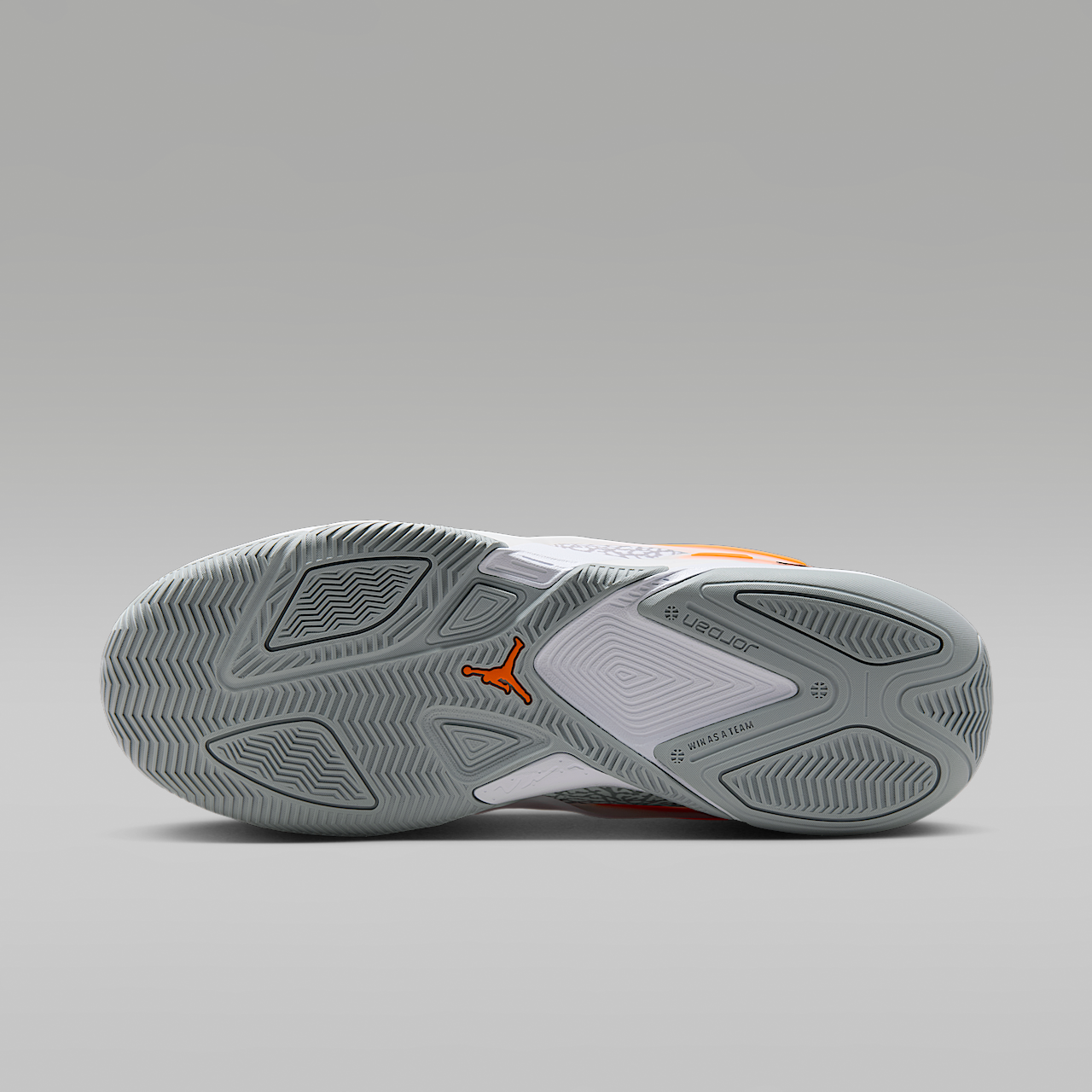 Nike  sneaker Wit/Total Orange/Wolf Grey/Zwart