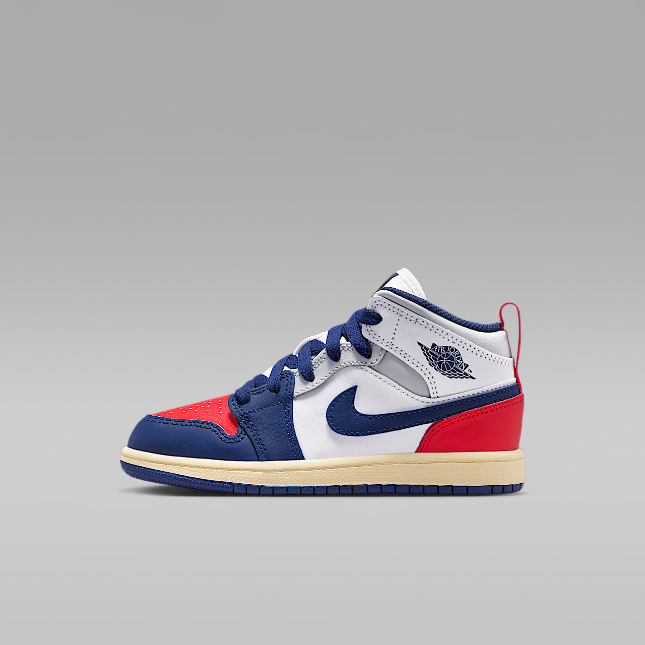 Nike  sneaker Wit/University Red/Neutral Grey/Deep Royal Blue