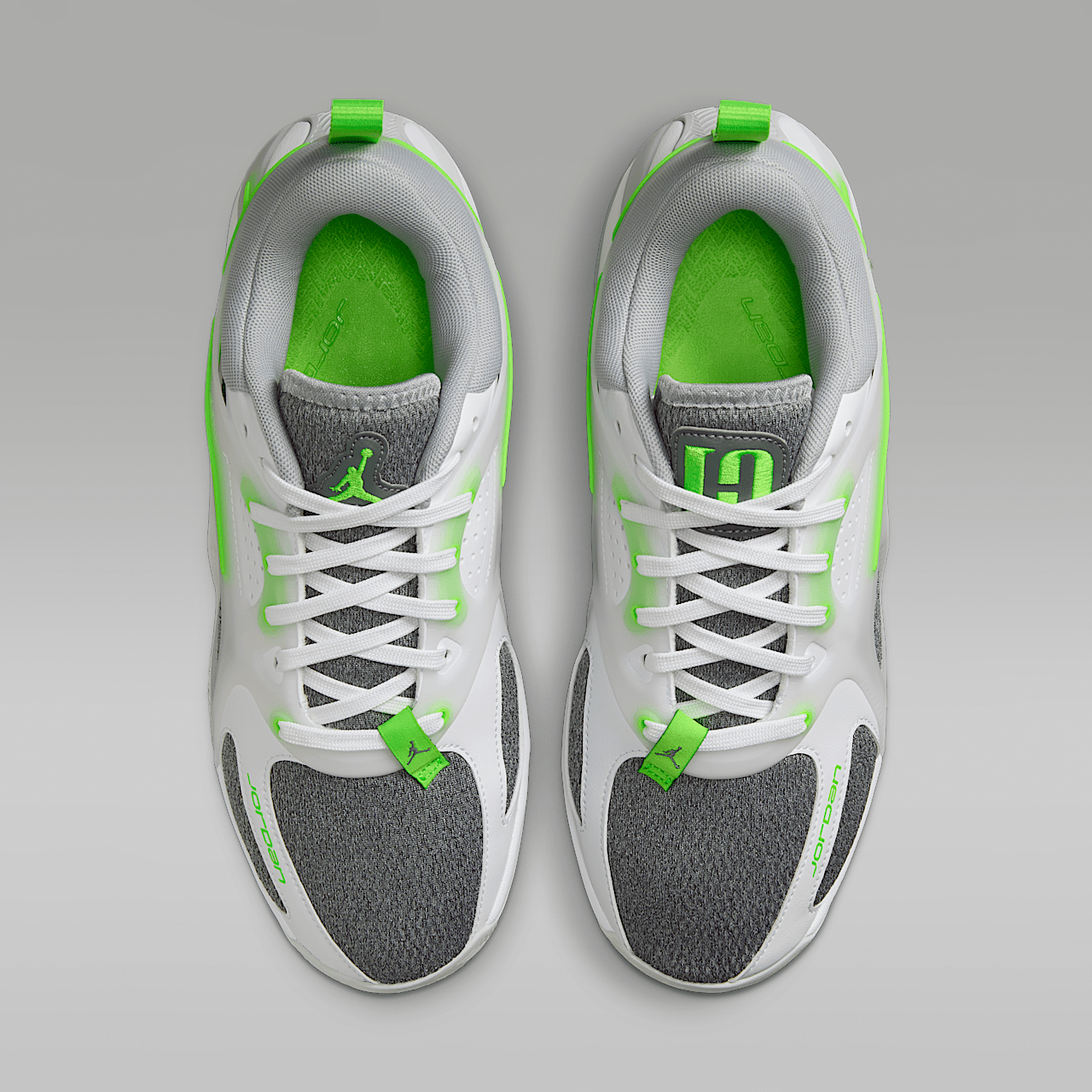 Nike  sneaker Sail/Electric Green/Wit/Wolf Grey