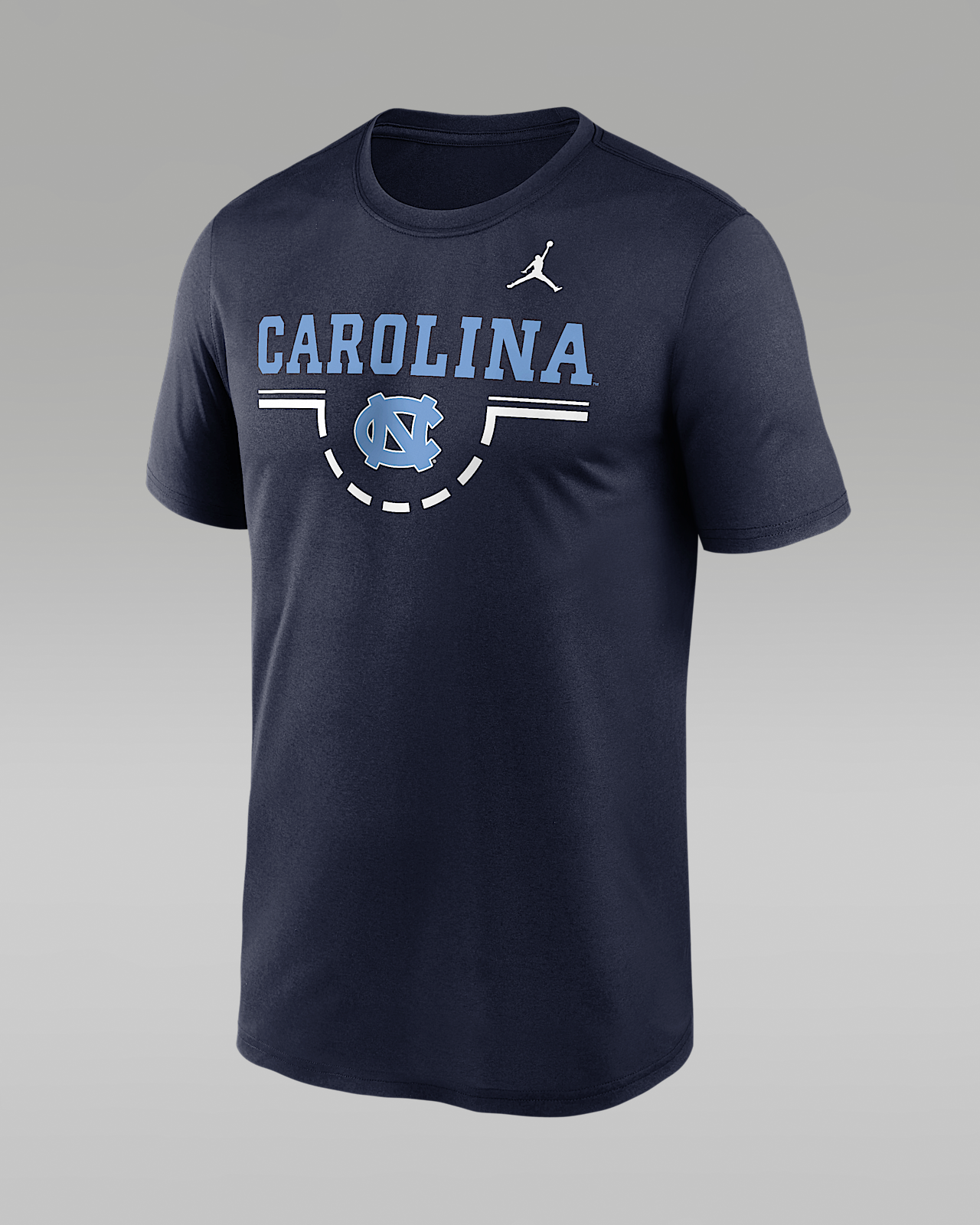 Мужская футболка North Carolina Courtside Jordan Brand Dri-FIT College