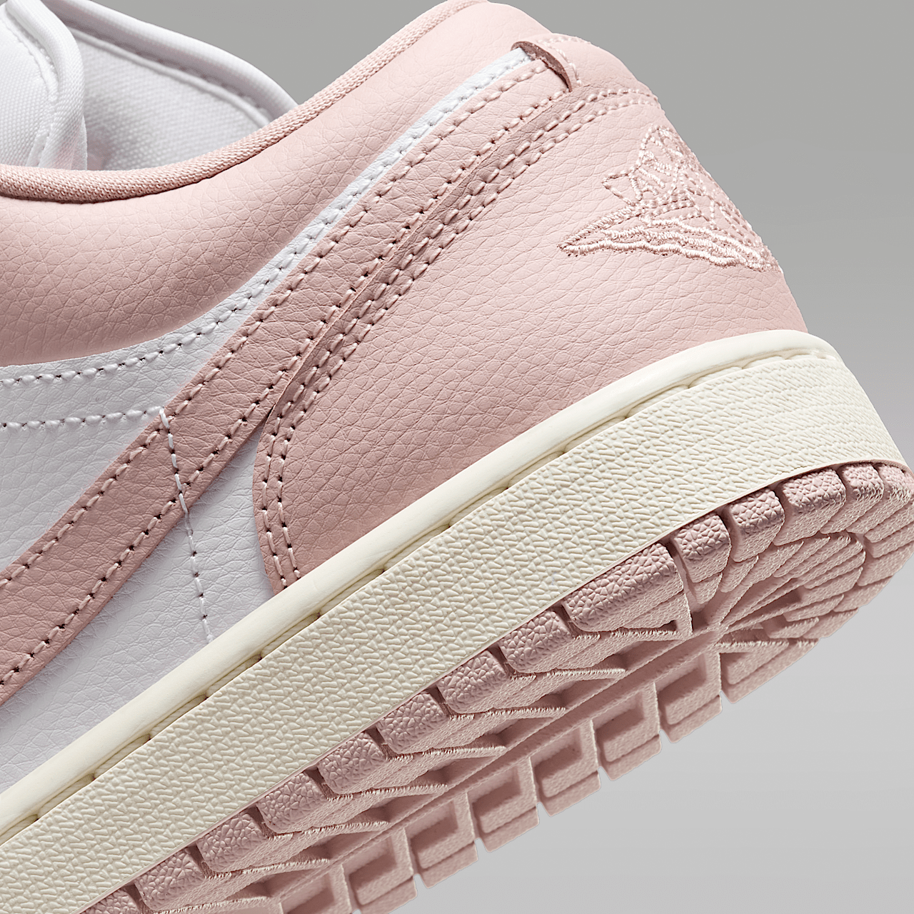Nike Air Jordan 1 Low sneaker Wit/Sail/Pink Oxford