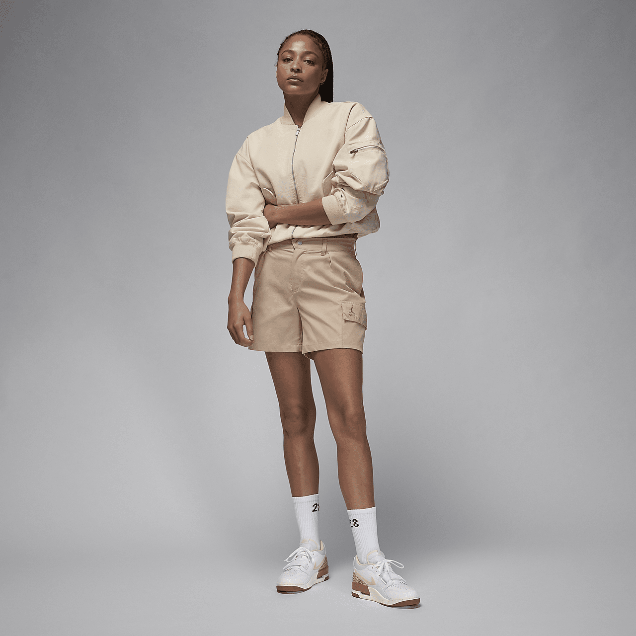 Nike Air Jordan Legacy sneaker Wit/Archaeo Brown/Sail/Legend Light Brown