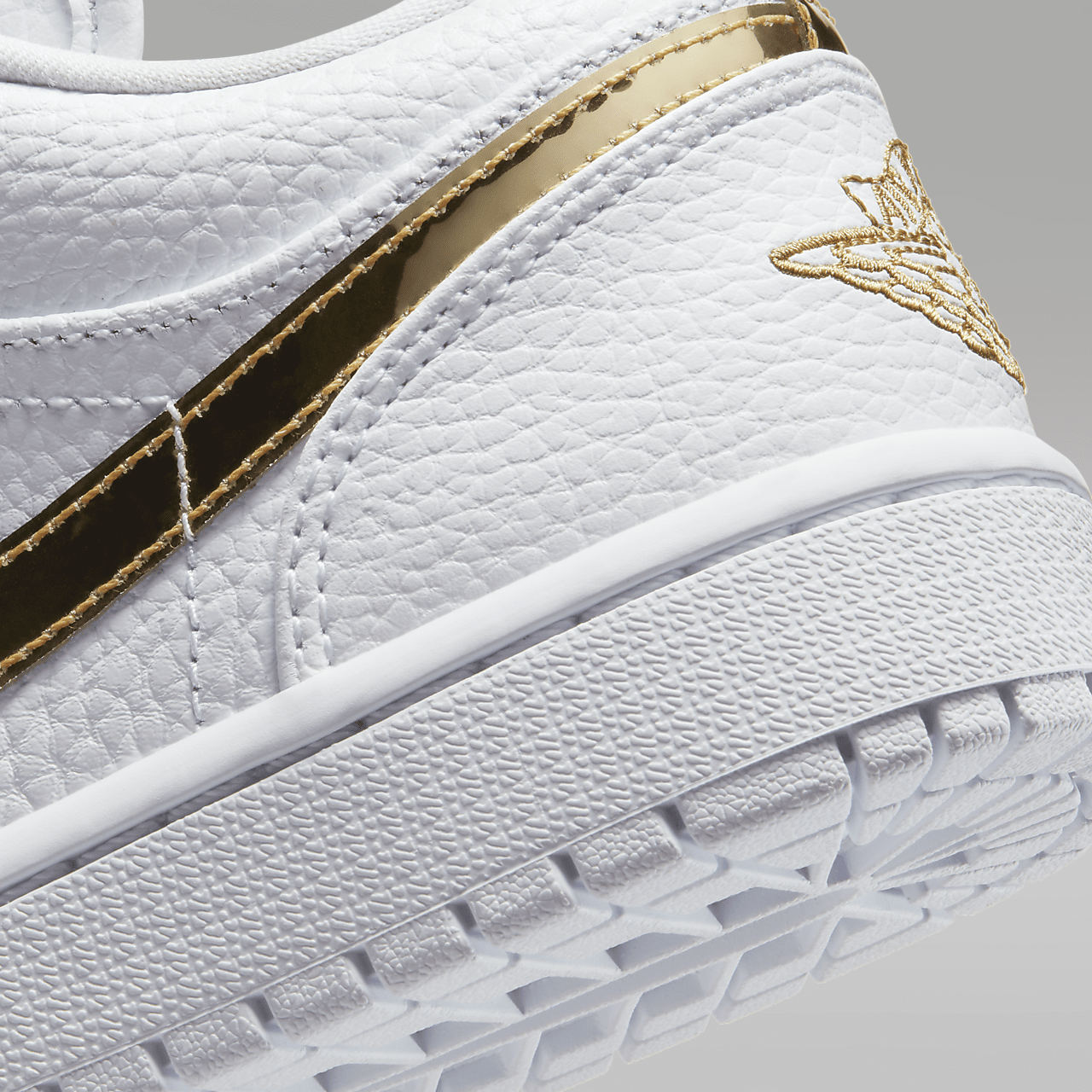 Nike Air Jordan 1 Low sneaker Wit/Wit/Metallic Gold