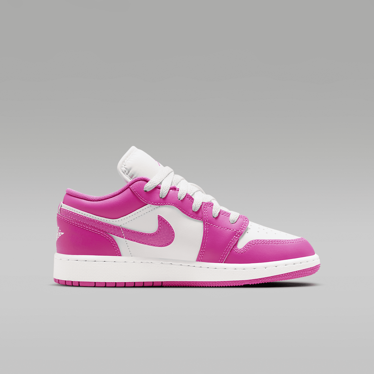 Nike Air Jordan 1 Low sneaker Fire Pink/Wit/Iris Whisper