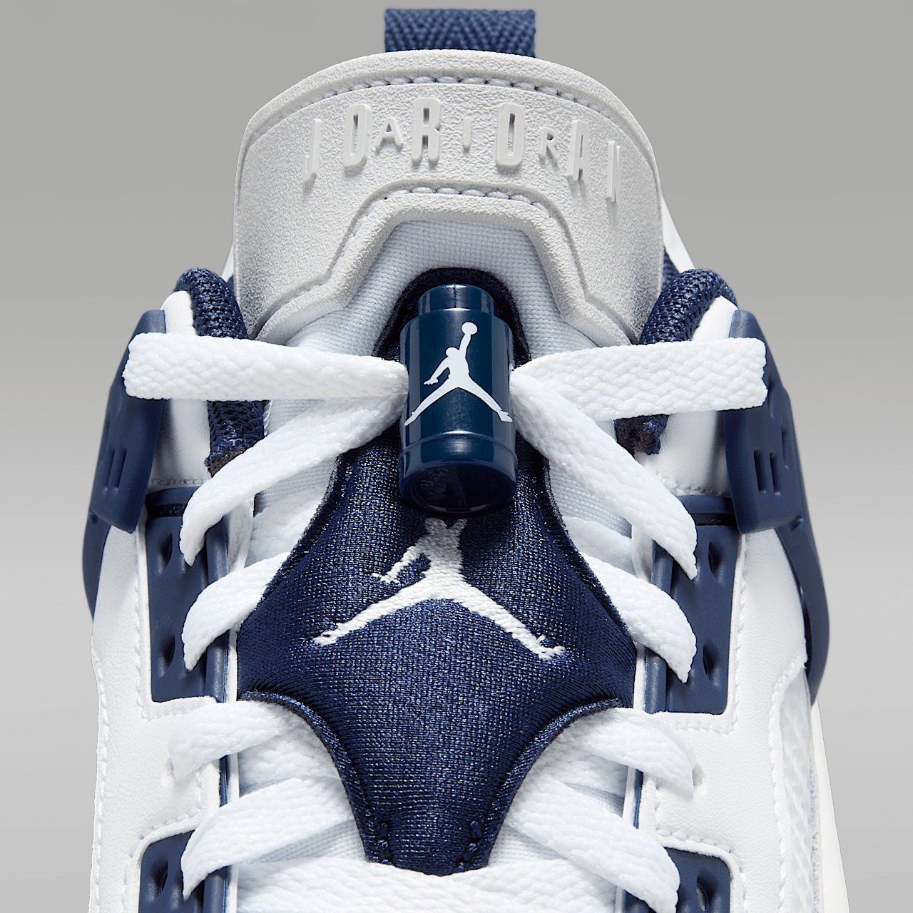 Nike Jordan Spizike Low sneaker Wit/Neutral Grey/Anthracite/Midnight Navy