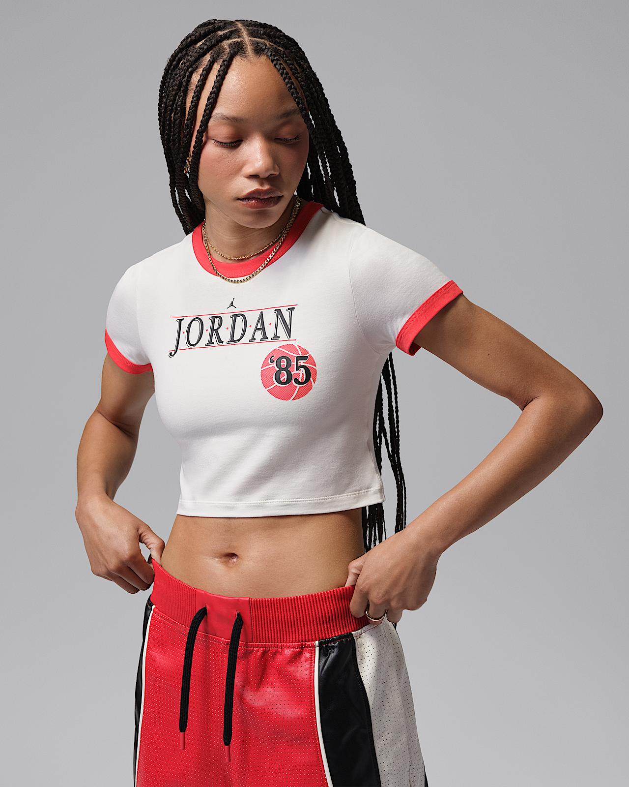 Женская футболка Jordan Ringer