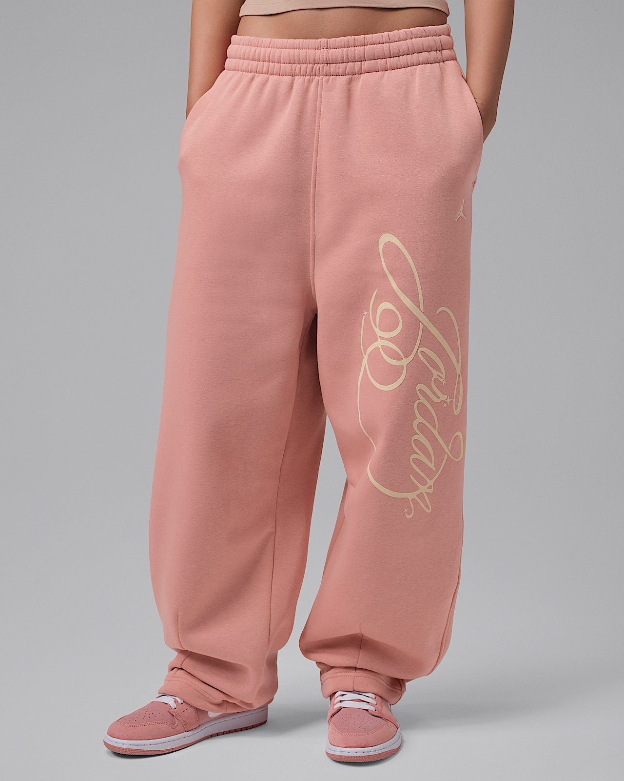 Женские  Jordan Brooklyn Fleece Fleece Fireside Pants