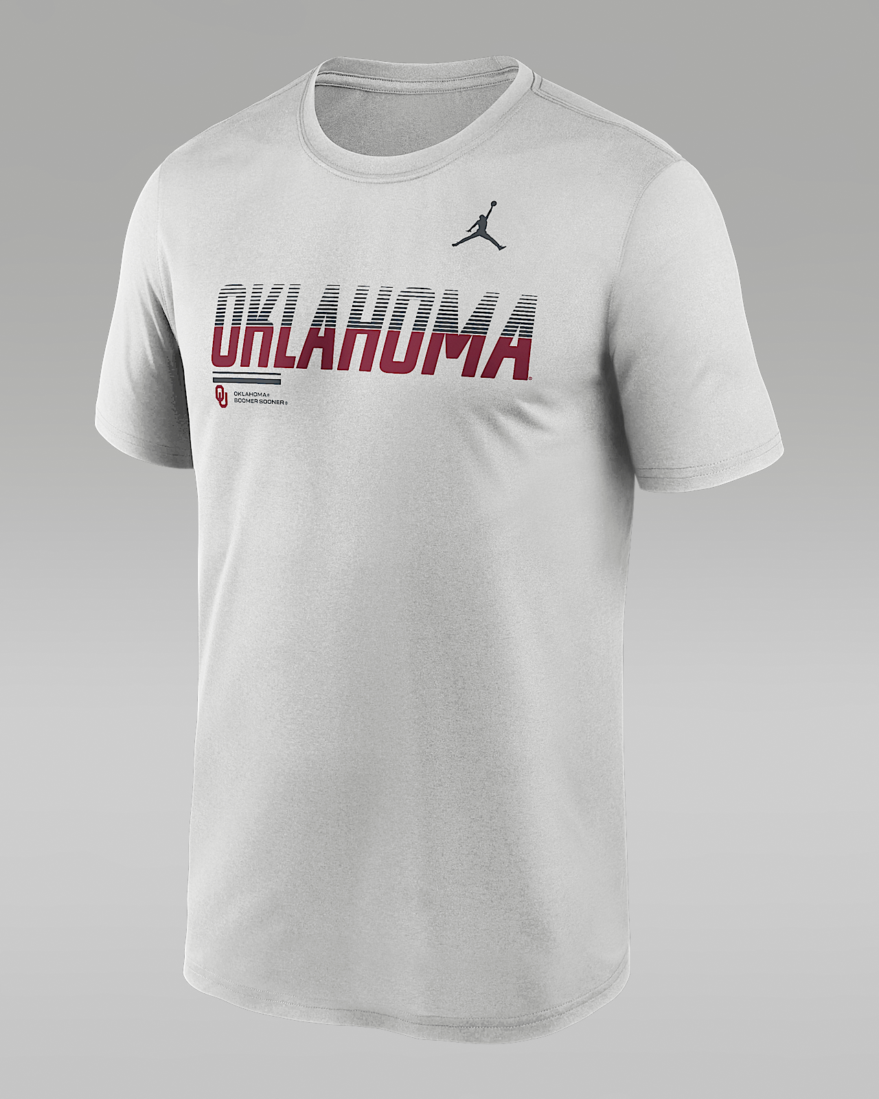 Мужская футболка Oklahoma Sideline Legend Jordan Brand Dri-FIT College
