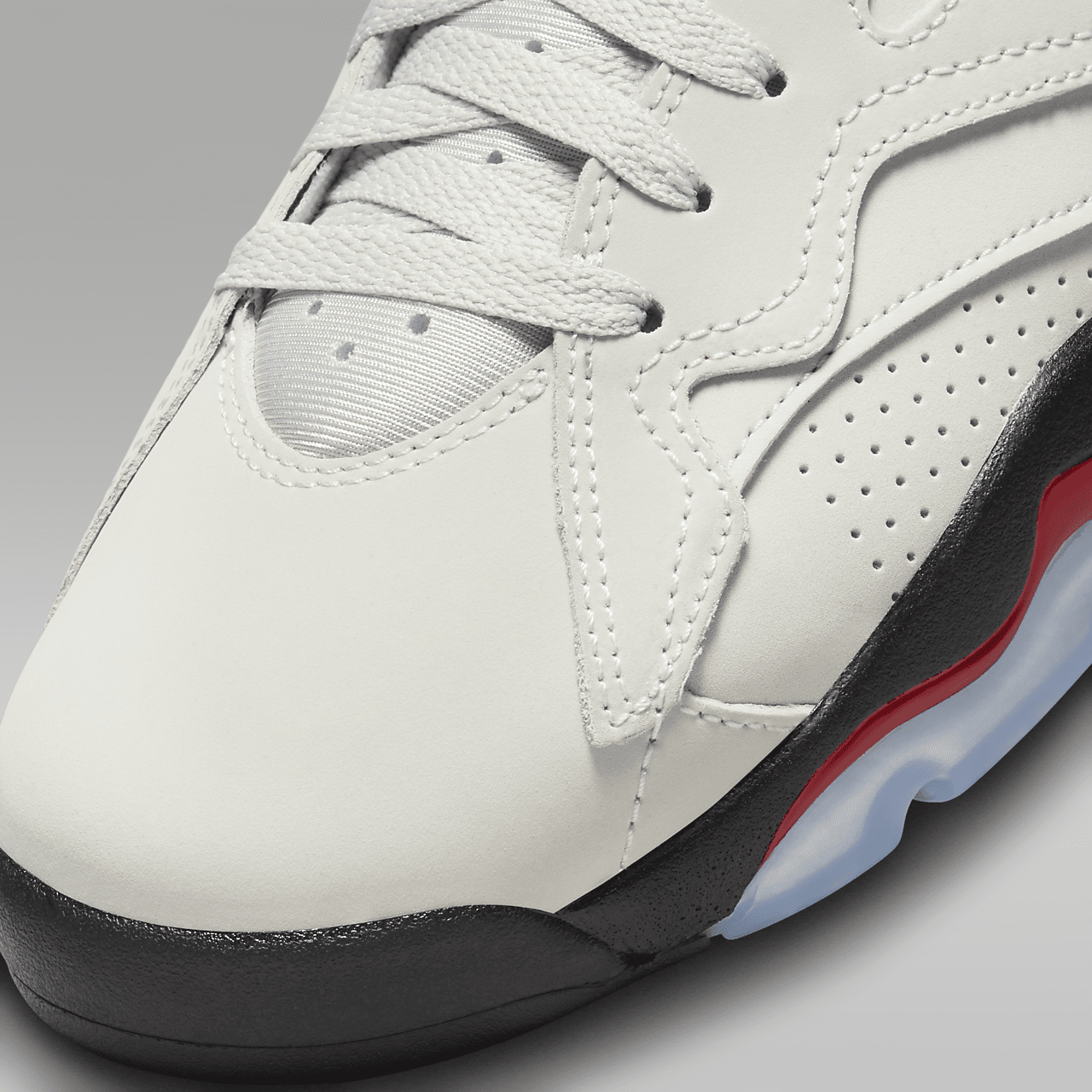 Nike  sneaker Neutral Grey/Zwart/Dark Concord/University Red