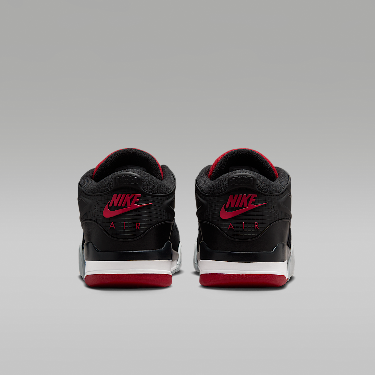Nike Air Jordan 4 RM sneaker Zwart/Wolf Grey/Wit/Varsity Red