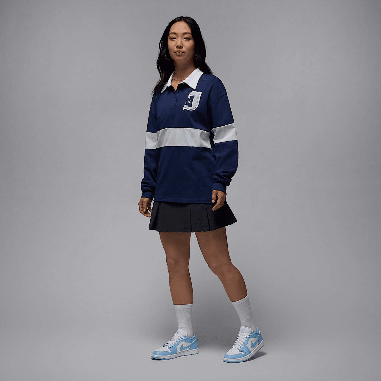 Nike Air Jordan 1 Low sneaker Wit/Aluminum