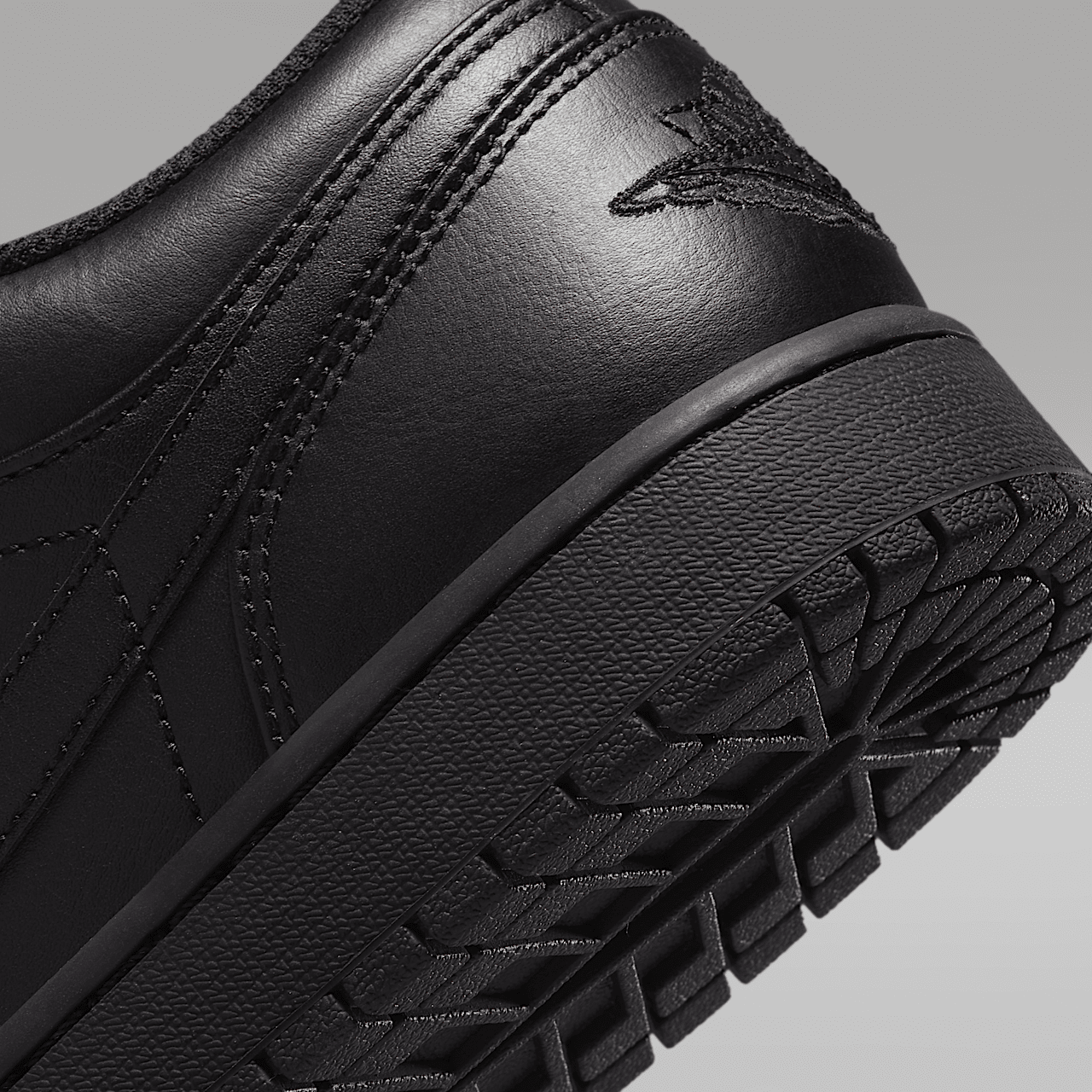 Nike Air Jordan 1 Low sneaker Zwart/Zwart/Zwart