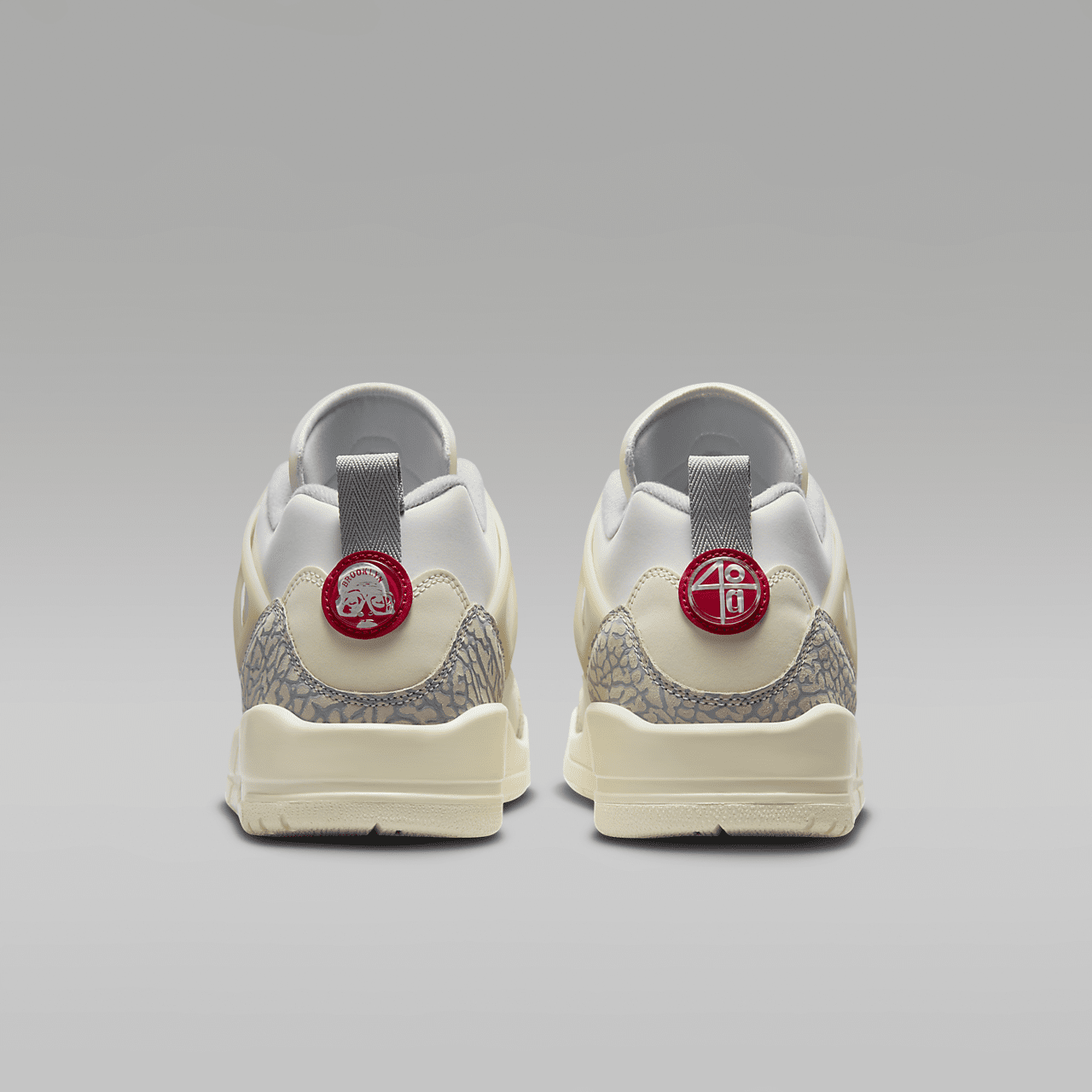 Nike Jordan Spizike Low sneaker Sail/Coconut Milk/Sandstone/University Red