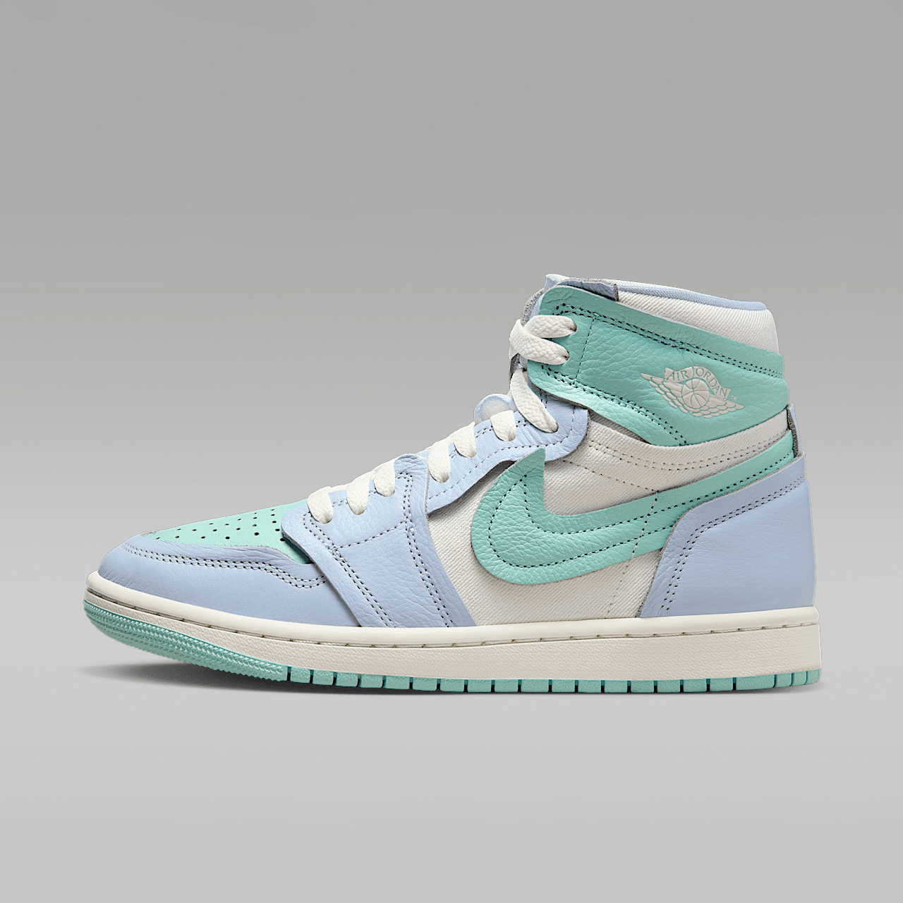 Nike Air Jordan 1 High sneaker Hydrogen Blue/Light Dew/Coconut Milk/Sail