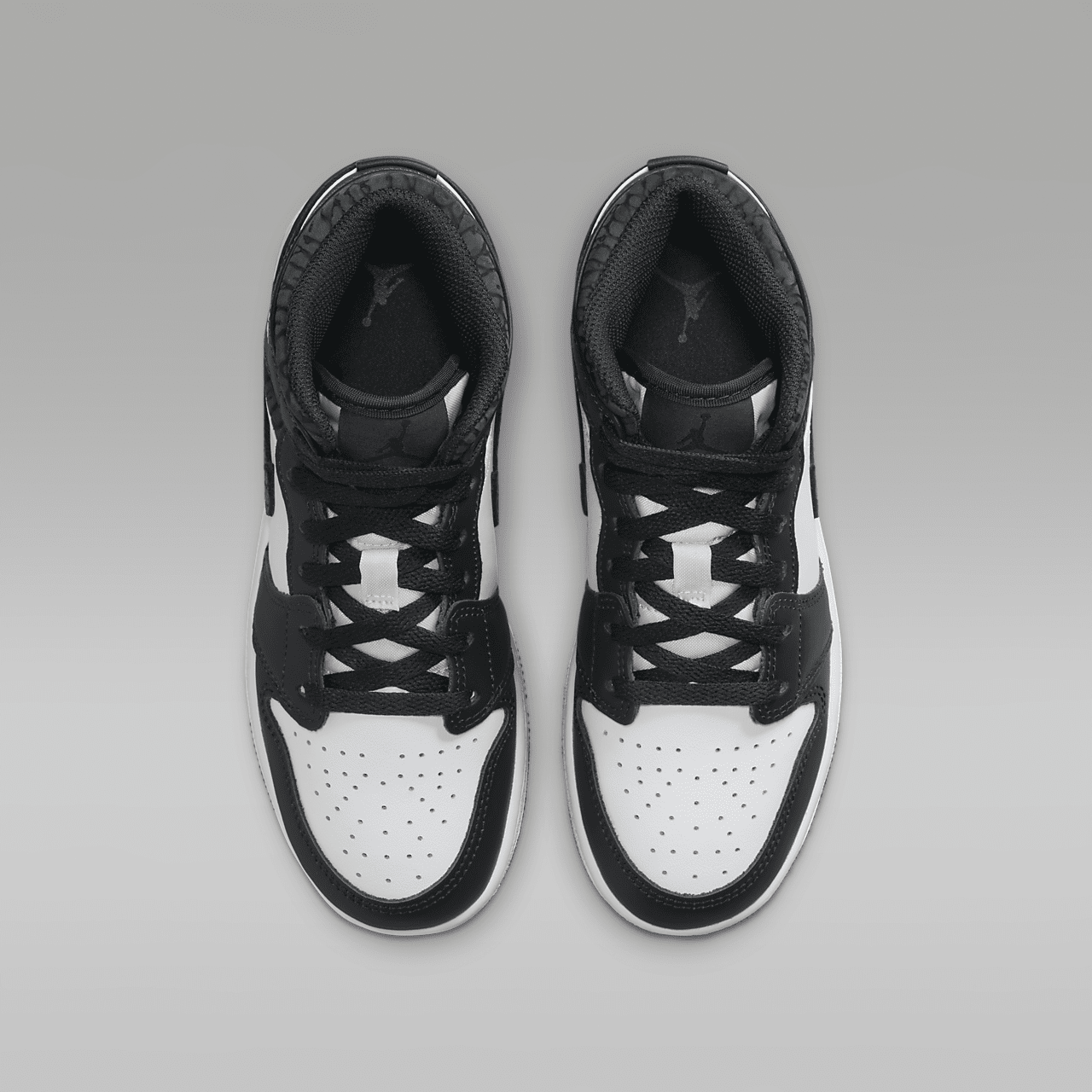 Nike Air Jordan 1 Mid sneaker Off Noir/Wit/Zwart/Zwart