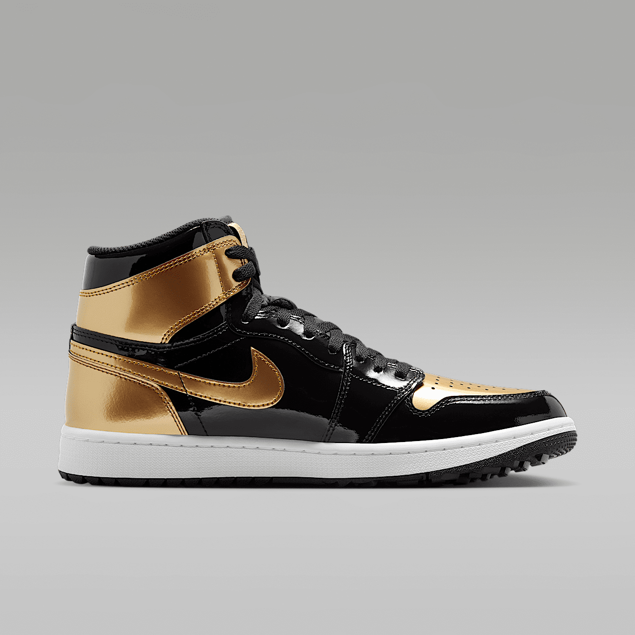 Nike Air Jordan sneaker Zwart/Wit/Metallic Gold