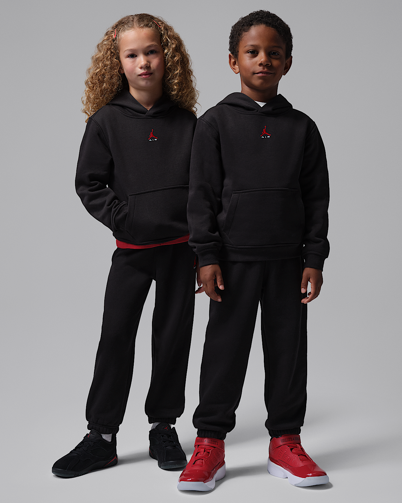 Детское худи Jordan Brooklyn Fleece Little Kids' 2-Piece Pullover Hoodie Set