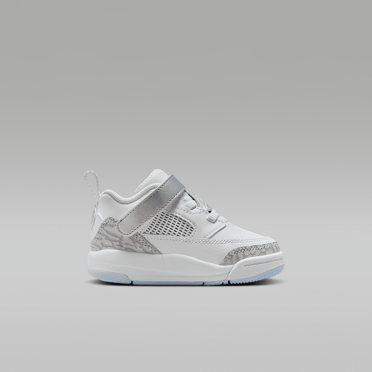 Nike Jordan Spizike Low sneaker Wit/Metallic Silver/Barely Blue/Neutral Grey