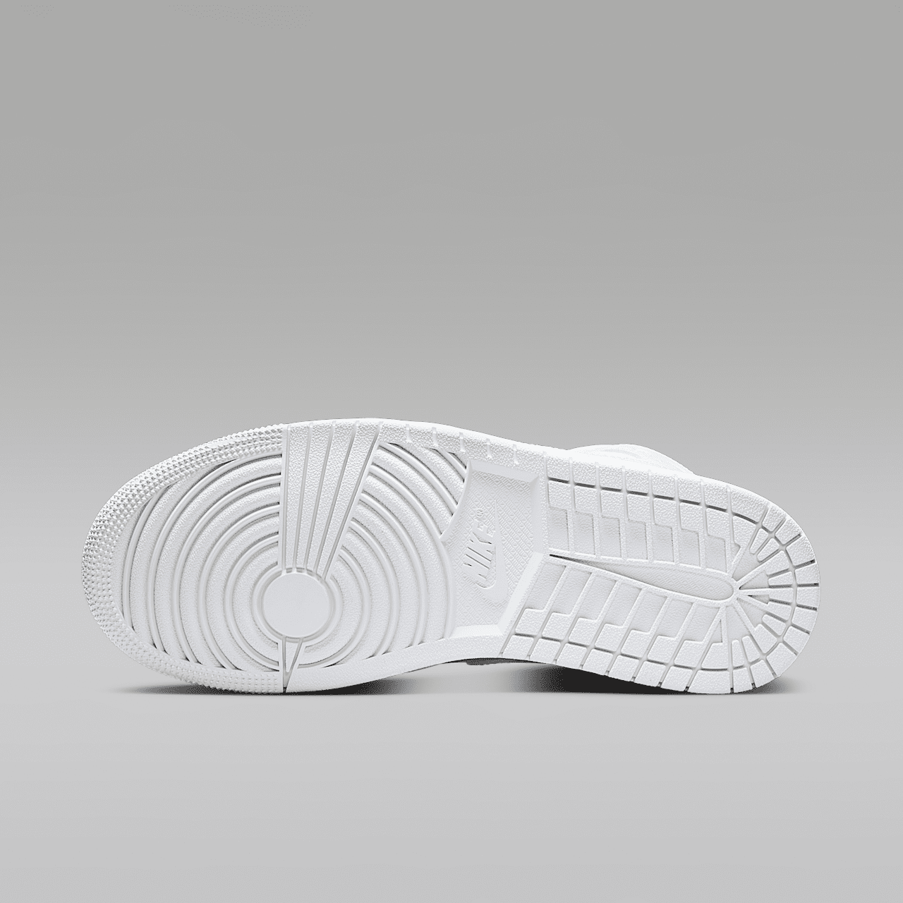 Nike Air Jordan 1 Mid sneaker Wit/Wit/Wit