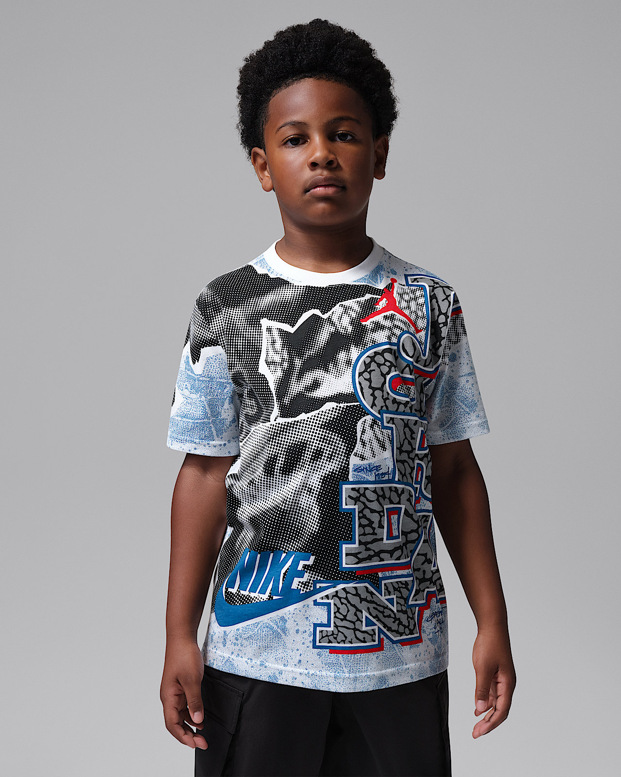 Детская футболка Jordan Big Kids' AJ3 True Blue Retro