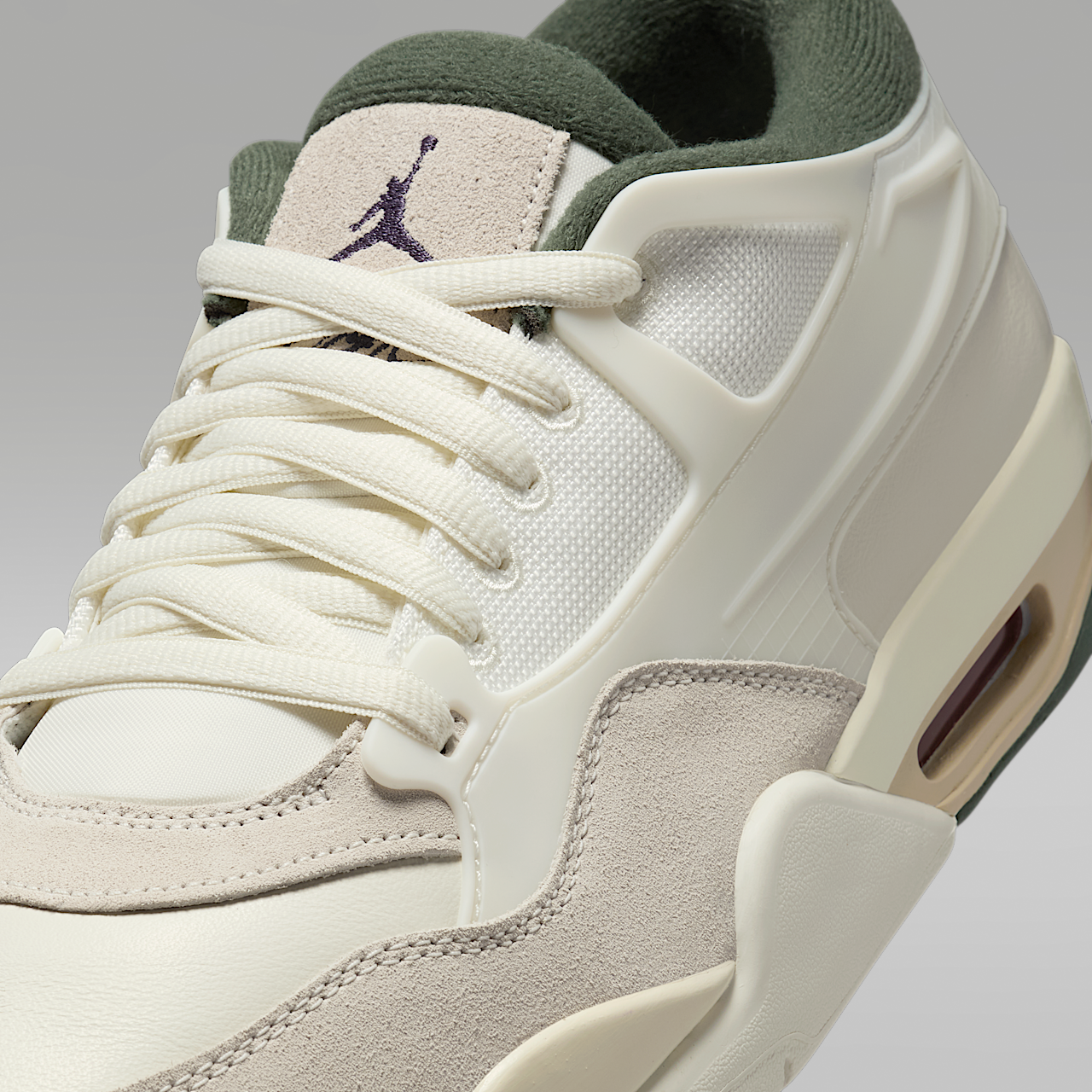 Nike Air Jordan 4 RM sneaker Sail/Light Cream/Midnight Green/Dark Raisin