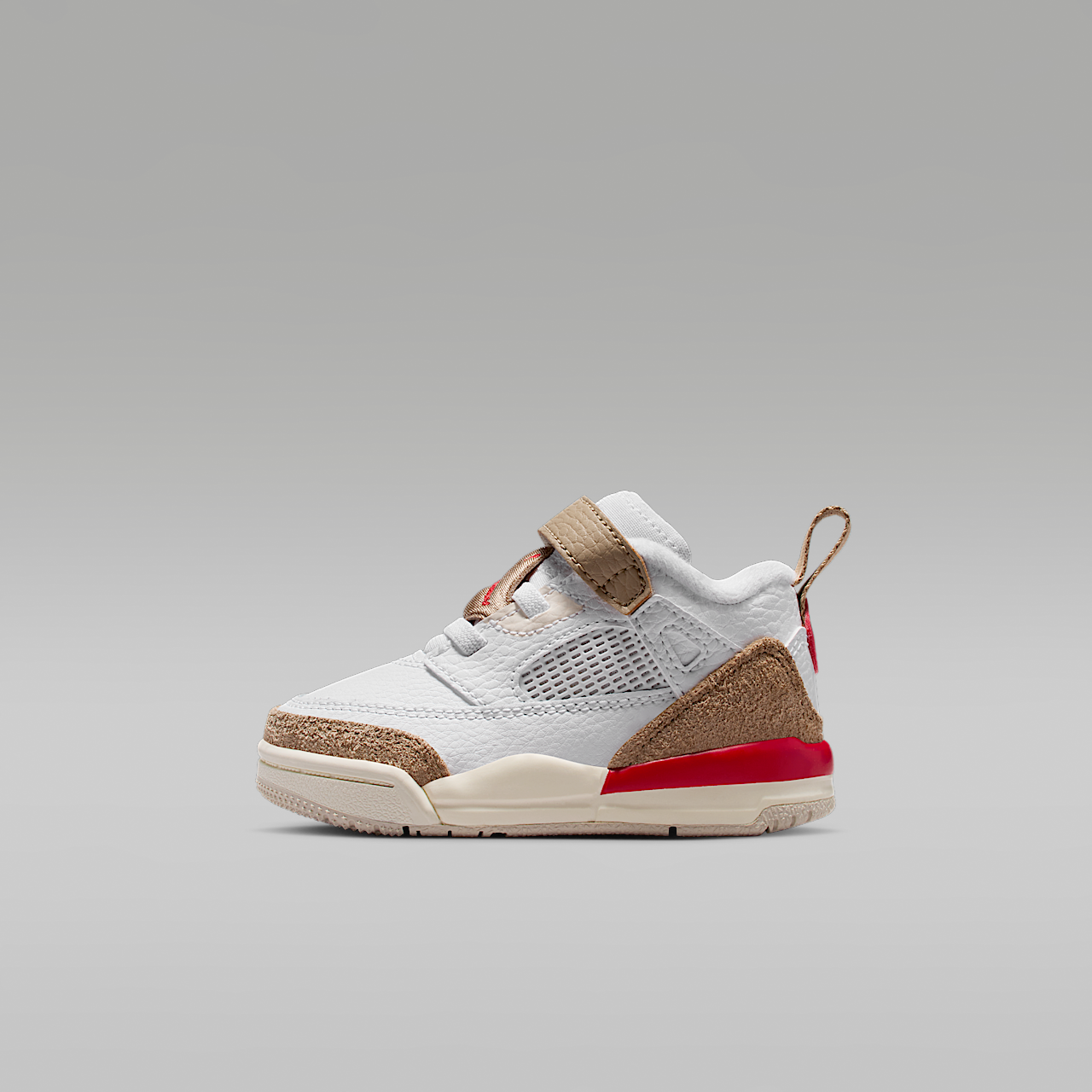 Nike Jordan Spizike Low sneaker Wit/Desert Camo/Sail/Fire Red