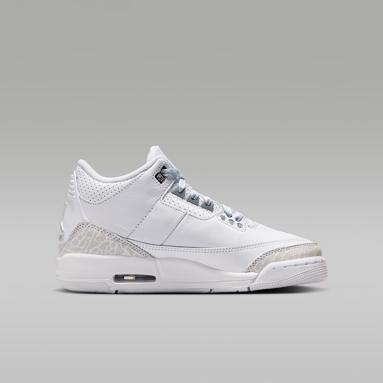 Nike Air Jordan sneaker Wit/Wit/Metallic Silver