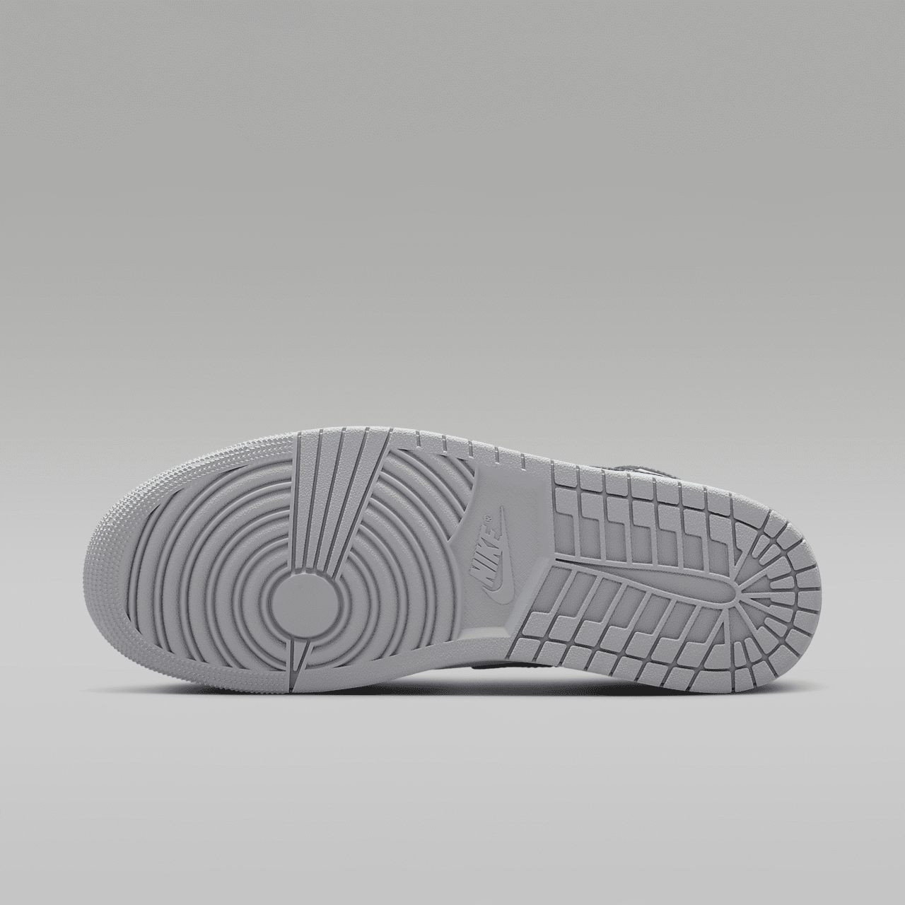 Nike Air Jordan 1 Mid sneaker Wit/Wolf Grey/Midnight Navy