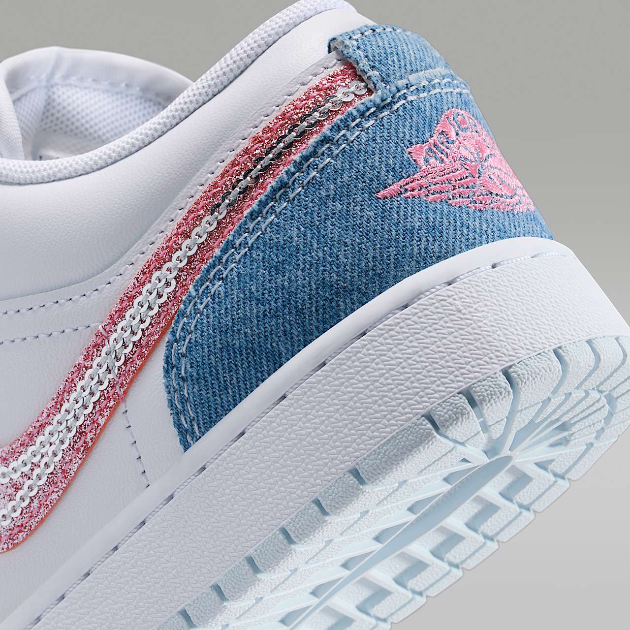 Nike Air Jordan sneaker Cobalt Bliss/Wit/Pink Glow