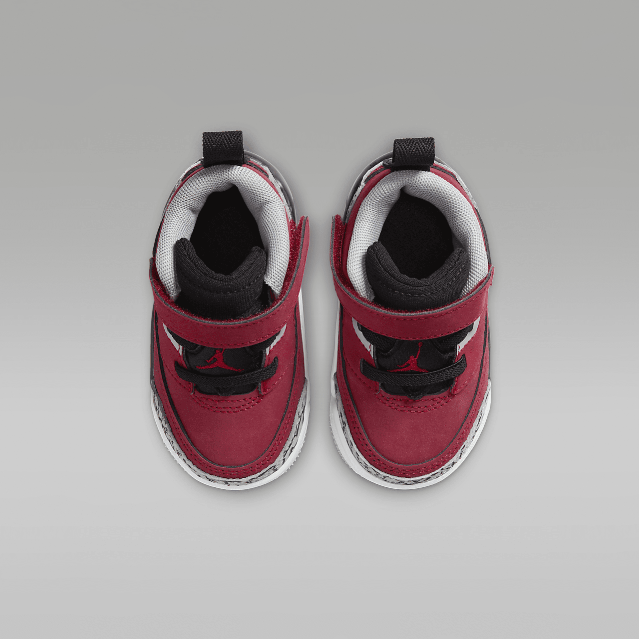 Nike Jordan Spizike Low sneaker Gym Red/Wolf Grey/Cool Grey/Zwart