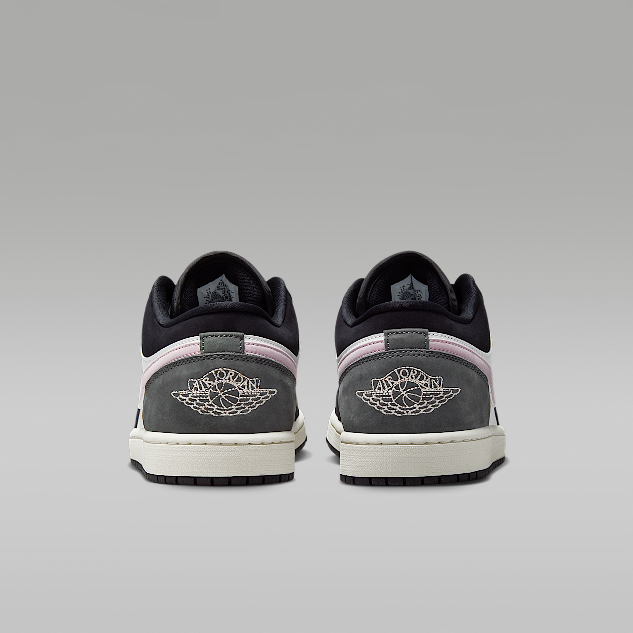 Nike Air Jordan sneaker Zwart/Iron Grey/Wit/Iced Carmine