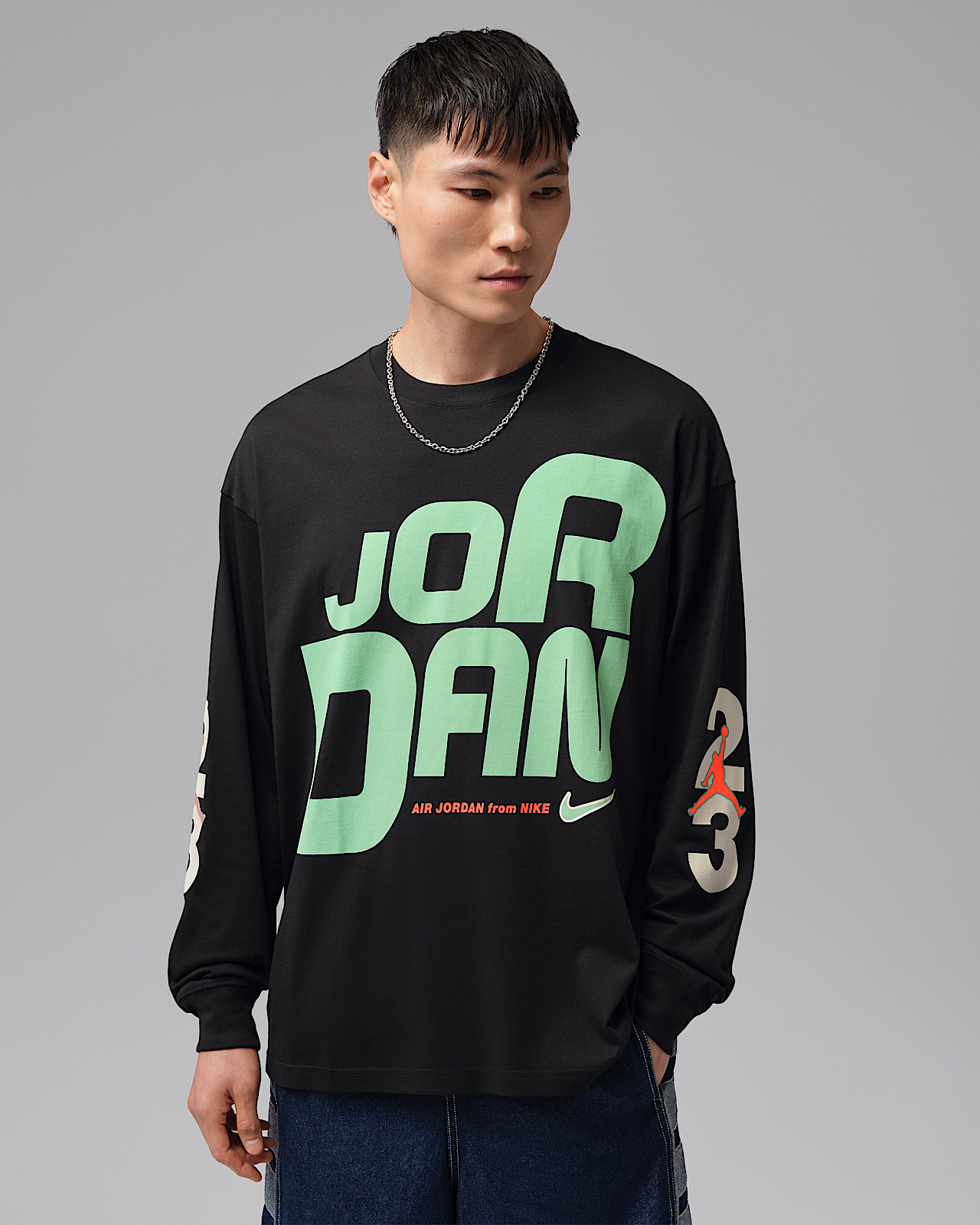 Мужская футболка Jordan Flight Long-Sleeve Graphic