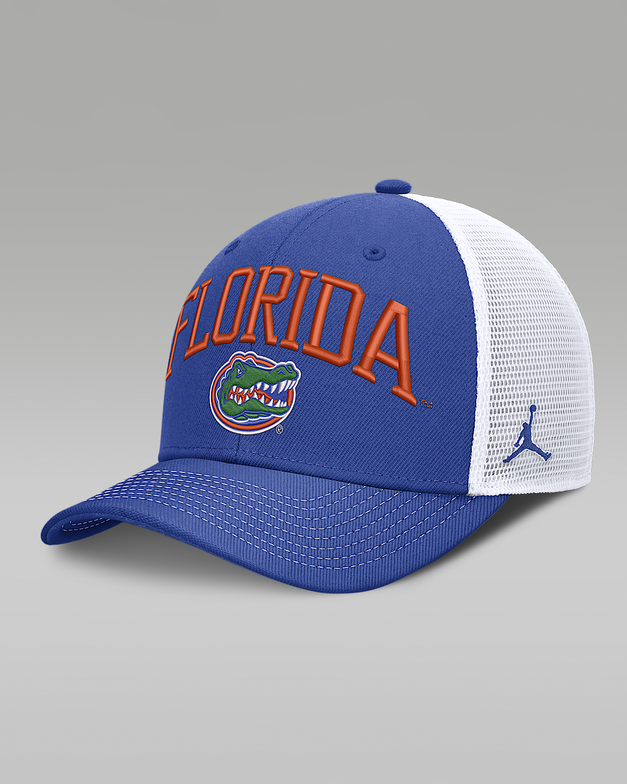 Женские  Florida Primetime Arched Jordan Brand Dri-FIT College Trucker Adjustable Hat