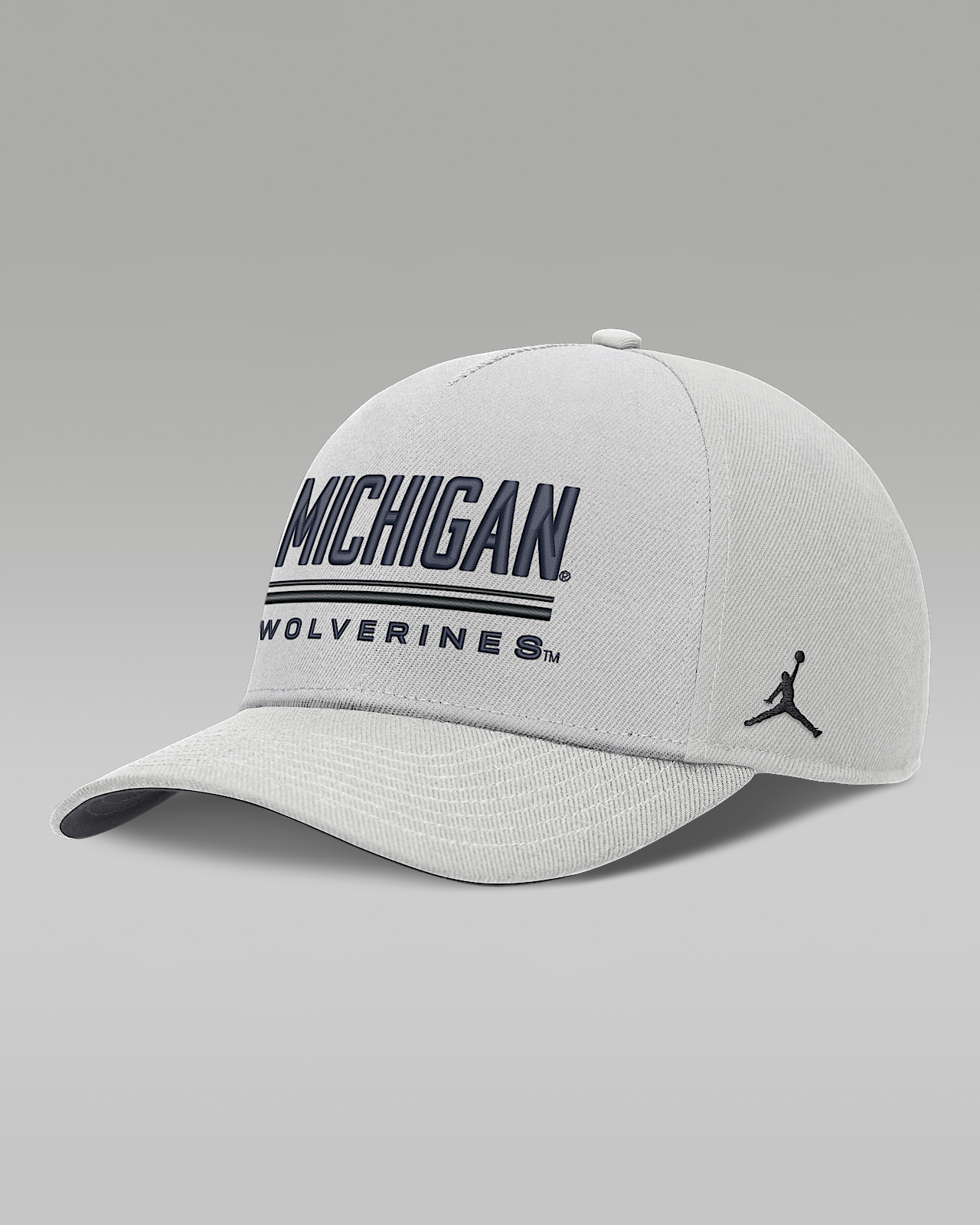Мужские  Michigan Sideline Practice Rise Jordan Brand Dri-FIT College Adjustable Hat