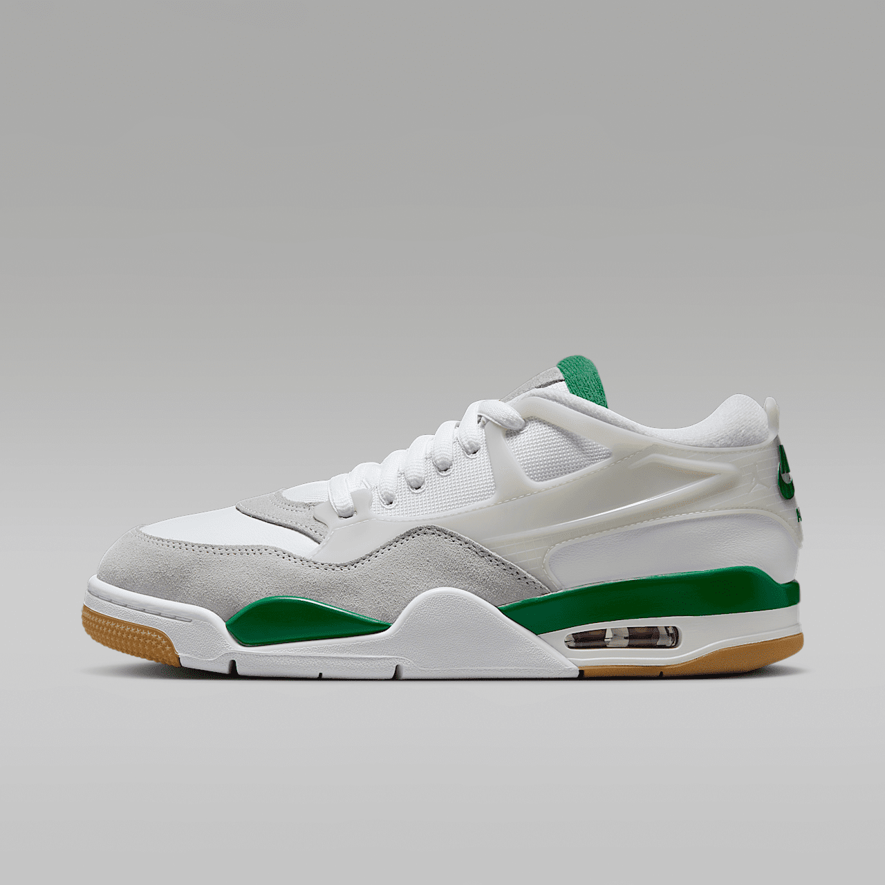 Nike Air Jordan 4 RM sneaker Wit/Neutral Grey/Wolf Grey/Pine Green