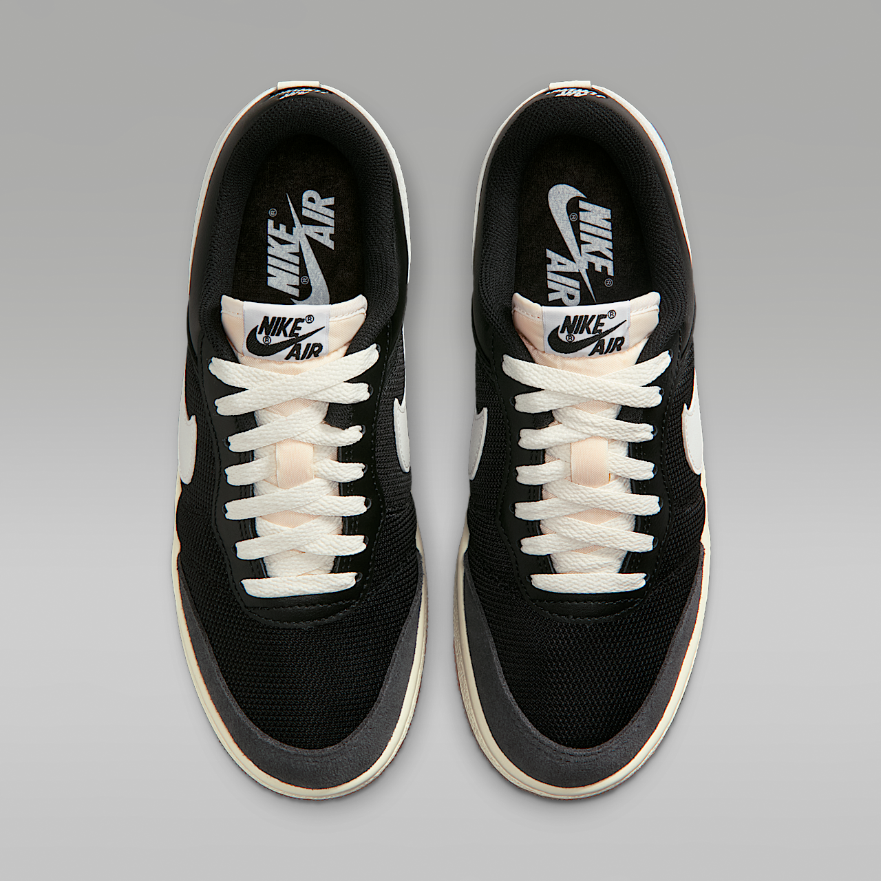 Nike Air Jordan sneaker Zwart/Sail/Gum Medium Brown/Summit White