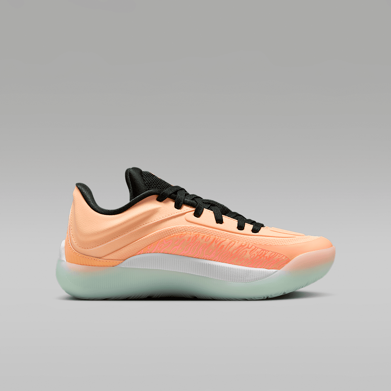 Nike  sneaker Peach Cream/Zwart/Wit/Total Orange