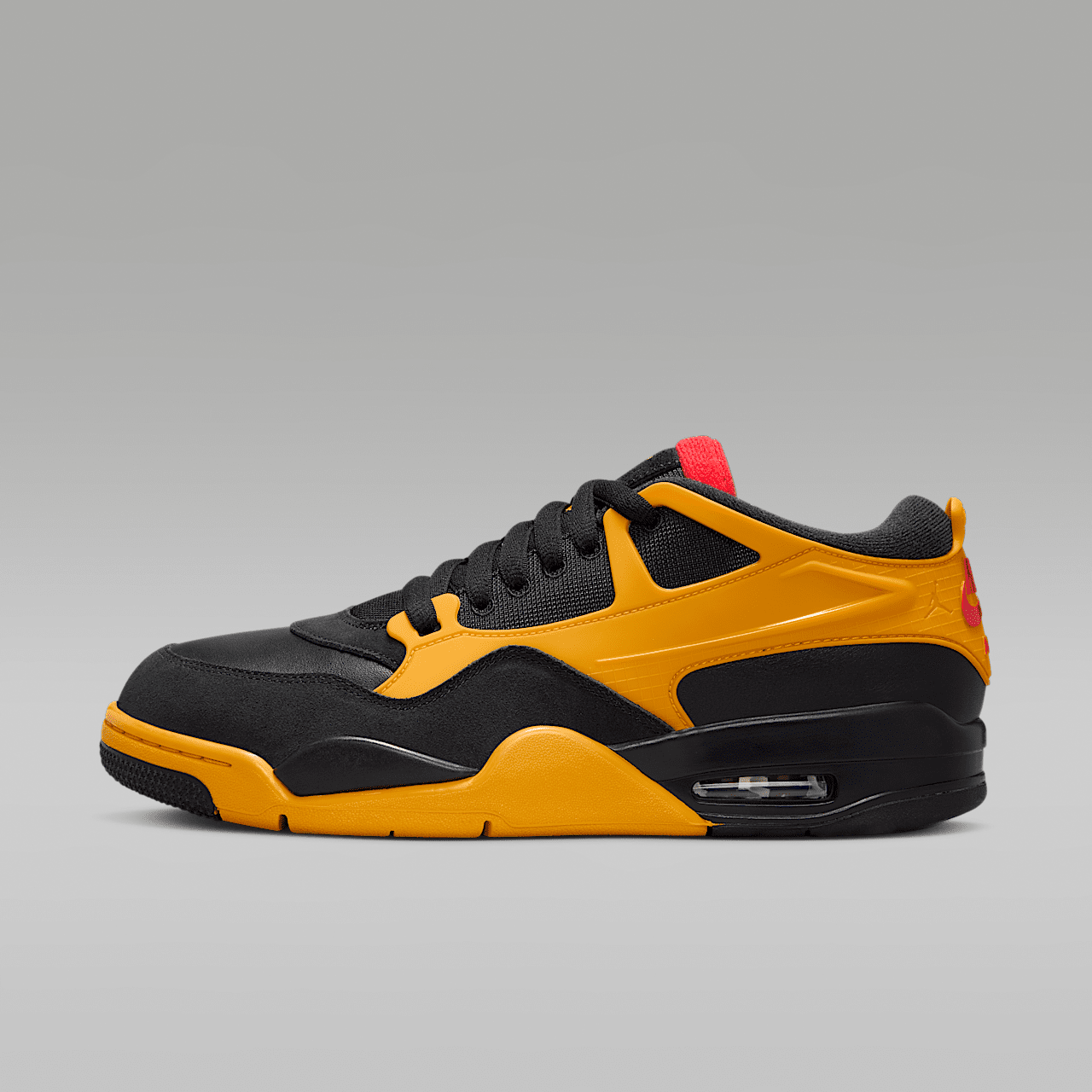 Nike Air Jordan 4 RM sneaker Zwart/Del Sol/Comet Red