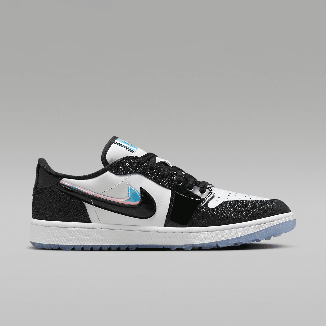 Nike Air Jordan 1 Low sneaker Wit/Zwart