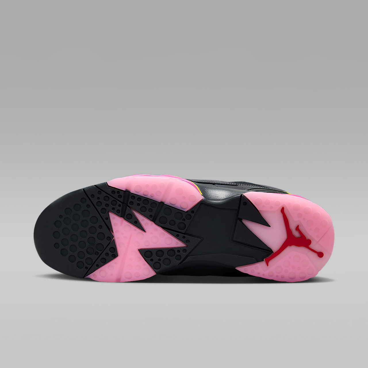 Nike Air Jordan sneaker Anthracite/Fire Pink/Light Arctic Pink/Opti Yellow