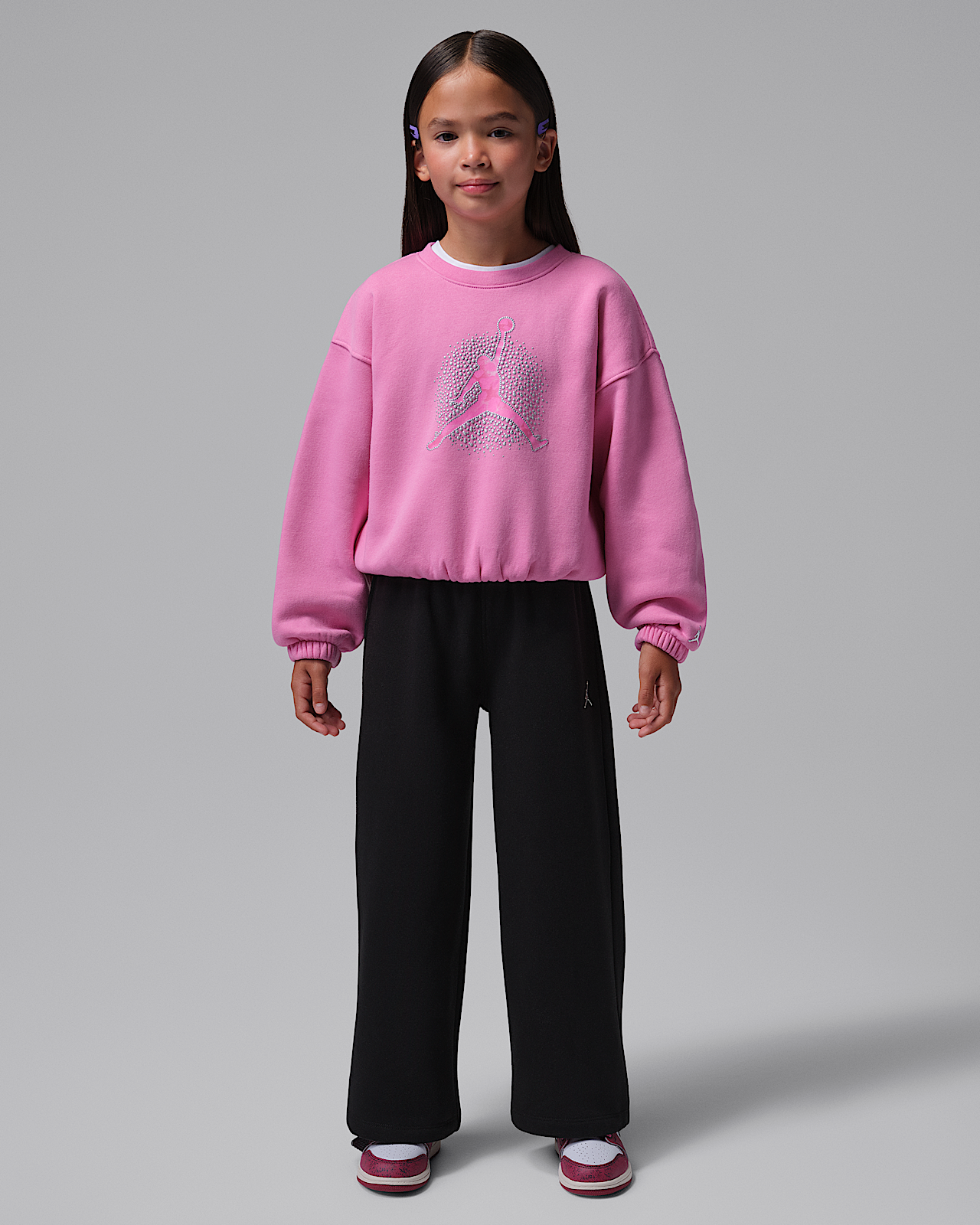 Детские  Jordan Little Kids' Fierce and Fearless 2-Piece Crew Set