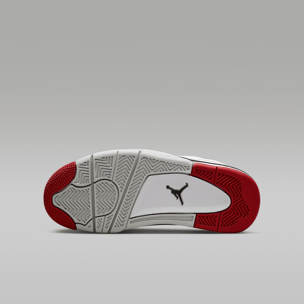 Nike Air Jordan 4 RM sneaker Wit/Zwart/Neutral Grey/Varsity Red