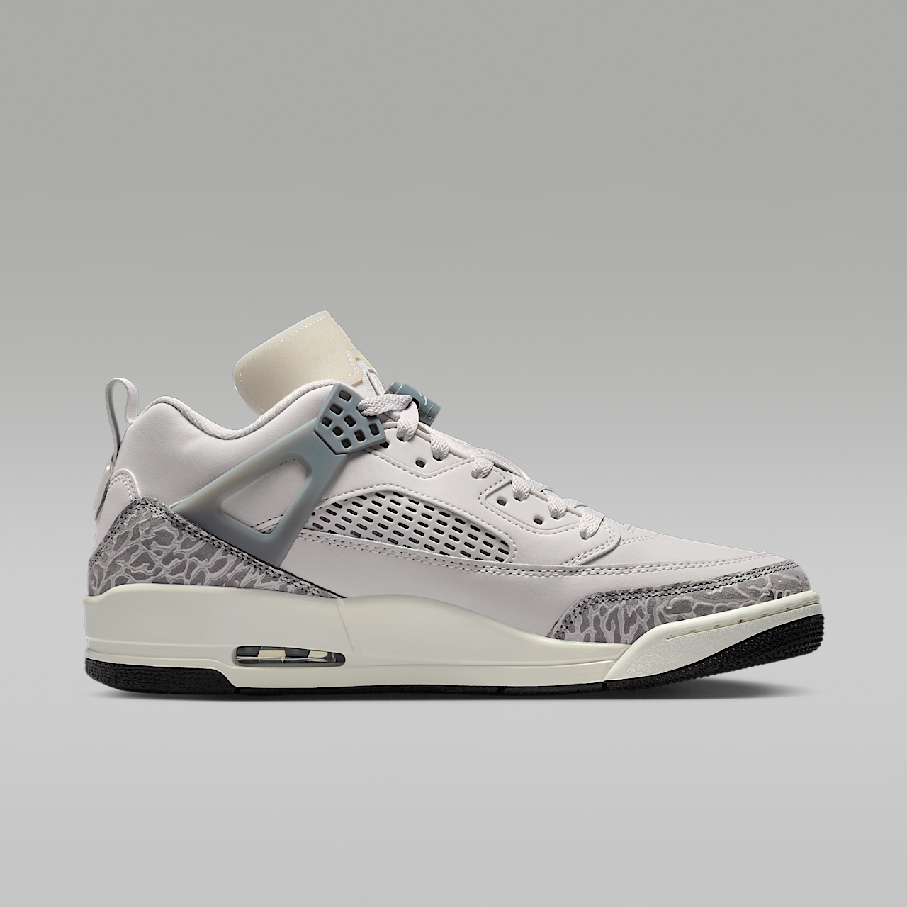 Nike Jordan Spizike Low sneaker Vast Grey/Cool Grey/Zwart/Sail