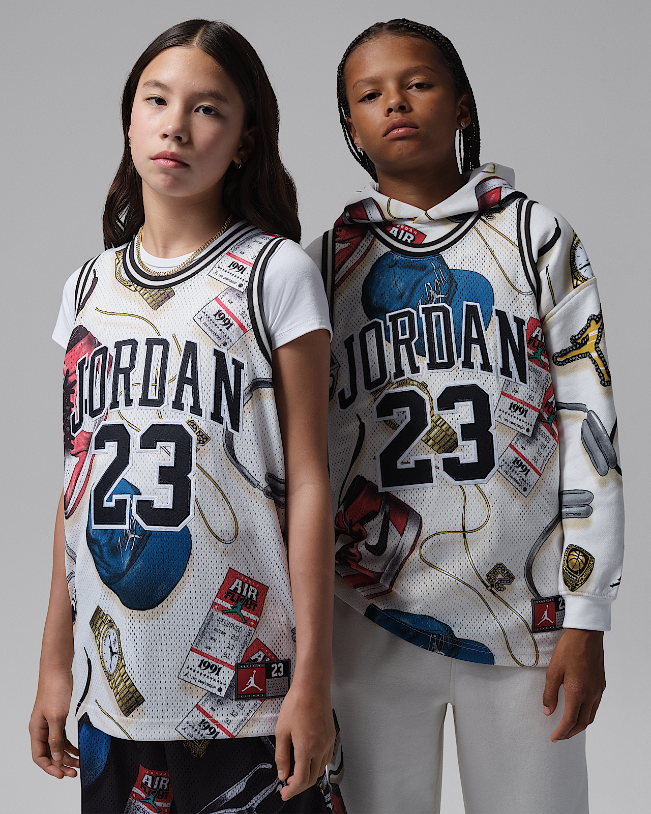 Детские джерси Jordan Big Kids' Printed 23 Jersey
