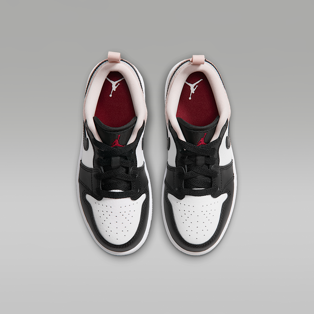 Nike  sneaker Zwart/Wit/Light Orewood Brown/Team Red