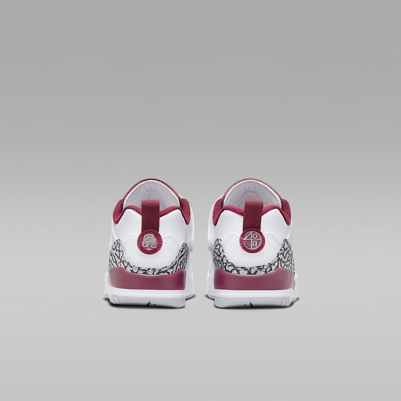 Nike Jordan Spizike Low sneaker Wit/Wolf Grey/Anthracite/Team Red
