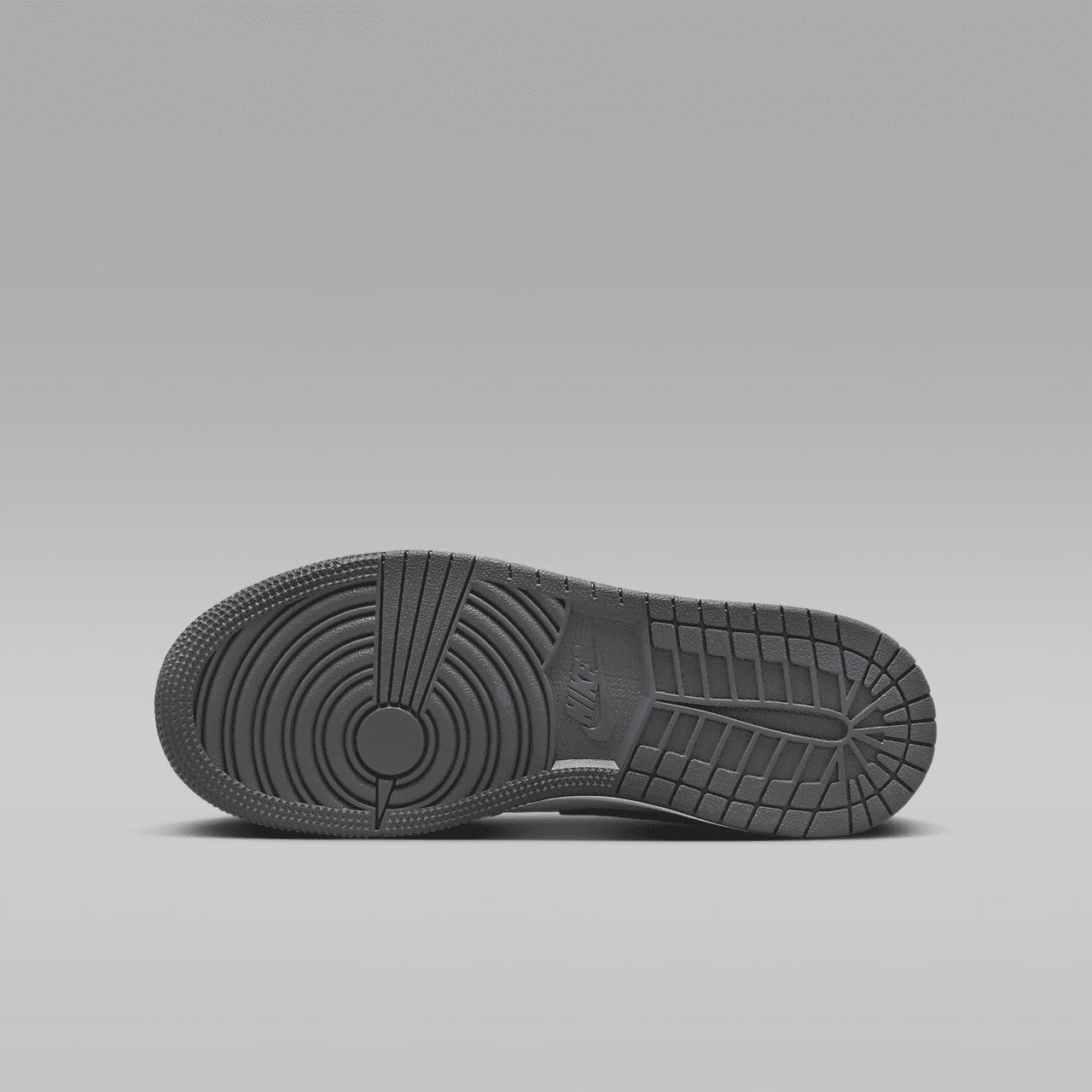 Nike Air Jordan 1 Low sneaker Wit/Iron Grey/Zwart