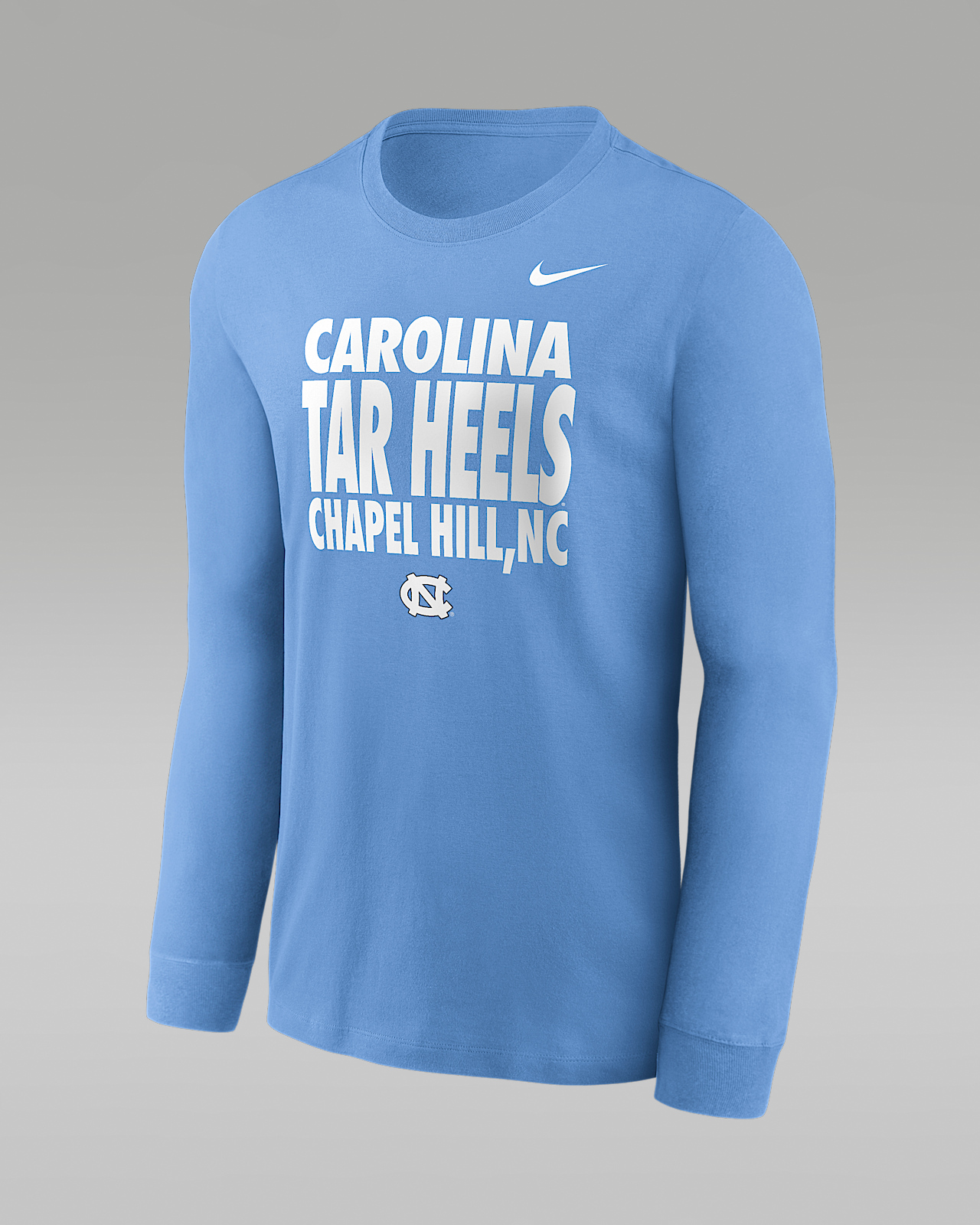 Мужская футболка North Carolina Sideline Slogan Jordan Brand Dri-FIT College Long-Sleeve