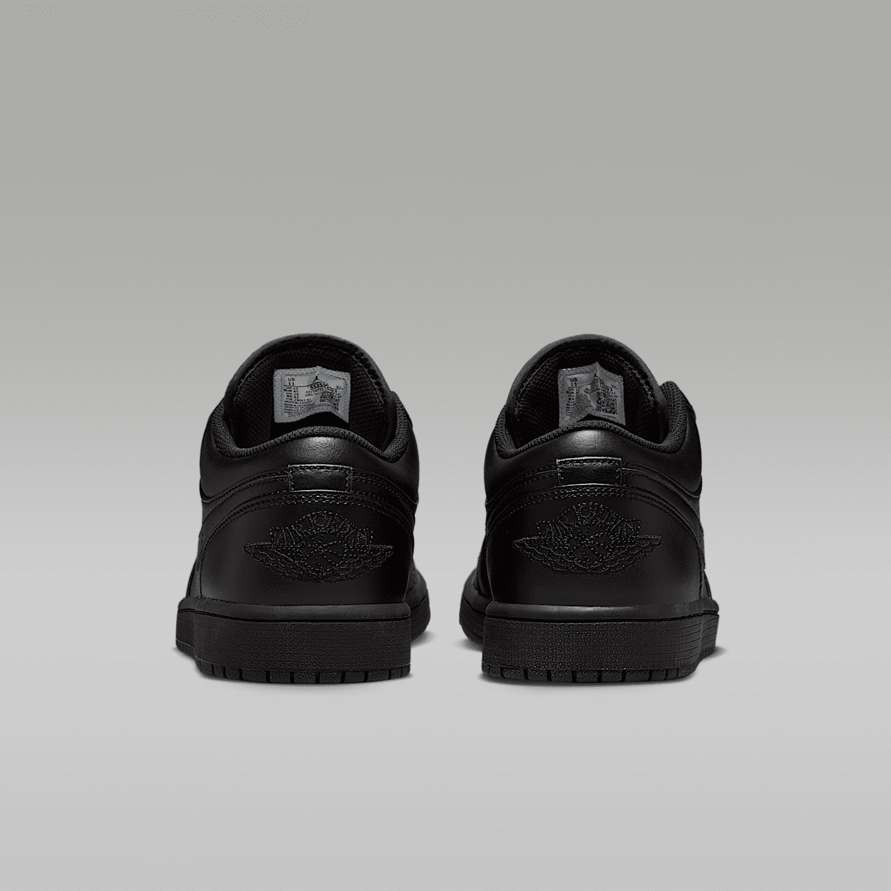 Nike Air Jordan 1 Low sneaker Zwart/Zwart/Zwart